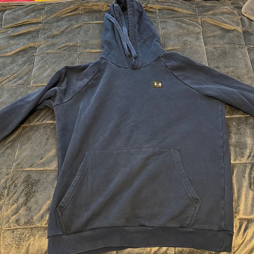 Under Armour blue sweatshirt